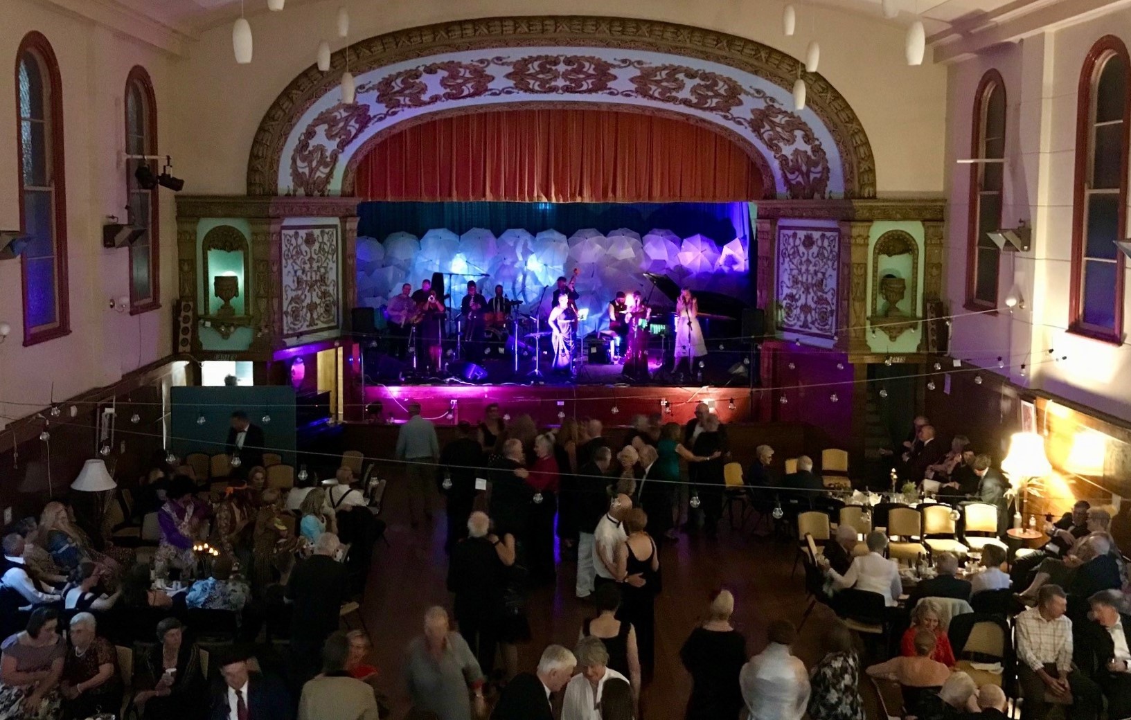 Image of the Trocadero Ball held in the Town Hall